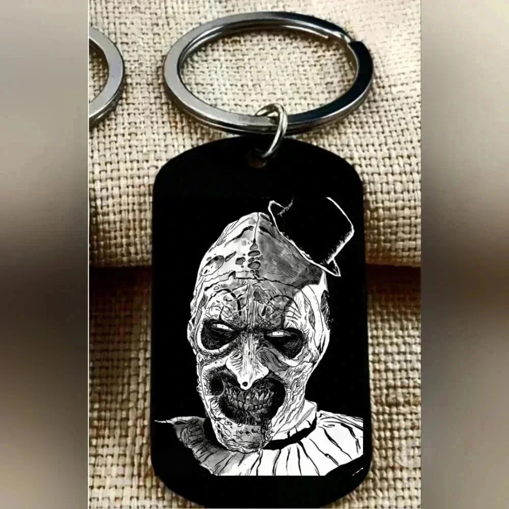 Halloween Series killer terrifier hot clown horror Keychain